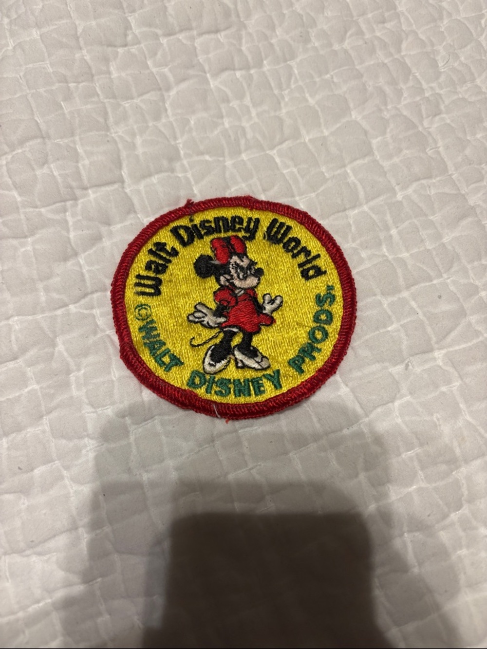 Vintage Disney 1970’s Minnie Mouse patch
